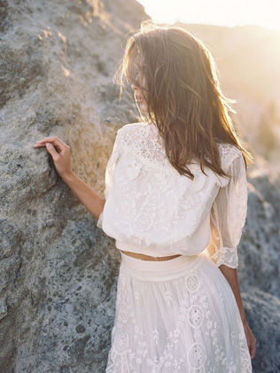 В предвкушении весны: 50 раздельных свадебных платьев 