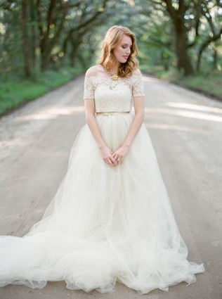 В предвкушении весны: 50 раздельных свадебных платьев 