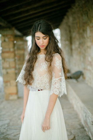 В предвкушении весны: 50 раздельных свадебных платьев 