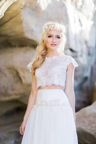 В предвкушении весны: 50 раздельных свадебных платьев 