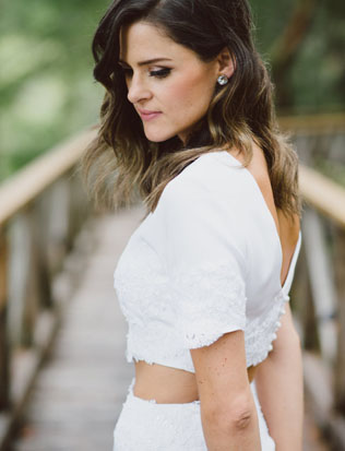 В предвкушении весны: 50 раздельных свадебных платьев 