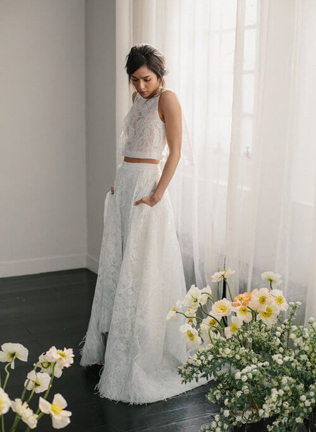 В предвкушении весны: 50 раздельных свадебных платьев 