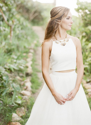 В предвкушении весны: 50 раздельных свадебных платьев 