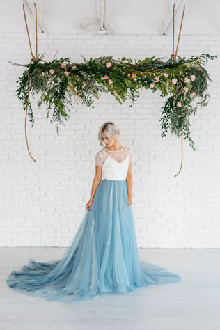 В предвкушении весны: 50 раздельных свадебных платьев 