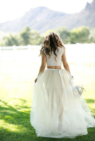 В предвкушении весны: 50 раздельных свадебных платьев 