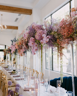 Декор свадебного стола: 51 идея для центральных украшений, 