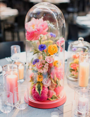 Декор свадебного стола: 51 идея для центральных украшений, 