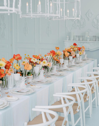 Декор свадебного стола: 51 идея для центральных украшений, 