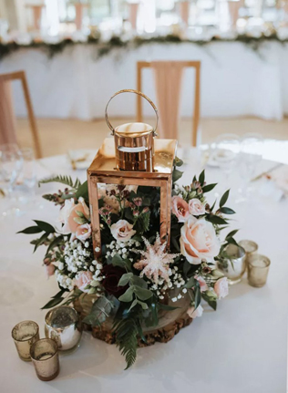 Декор свадебного стола: 51 идея для центральных украшений, 