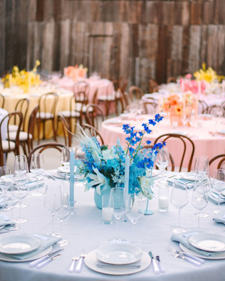 Декор свадебного стола: 51 идея для центральных украшений, 