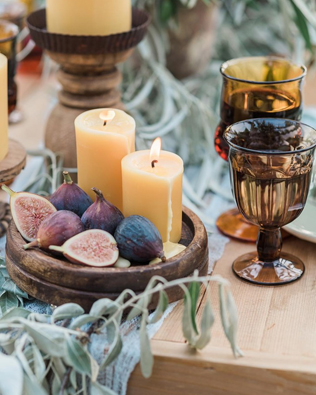 Декор свадебного стола: 51 идея для центральных украшений, 