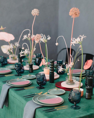 Декор свадебного стола: 51 идея для центральных украшений, 