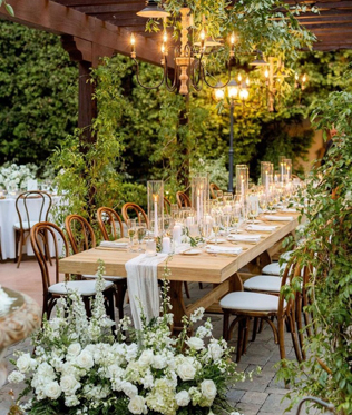 Декор свадебного стола: 51 идея для центральных украшений, 