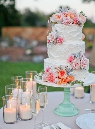 Сладкая свадьба: 55 белоснежных тортов 