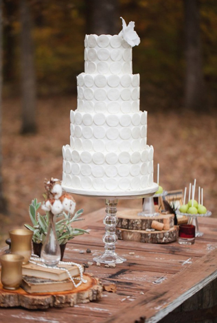 Сладкая свадьба: 55 белоснежных тортов 