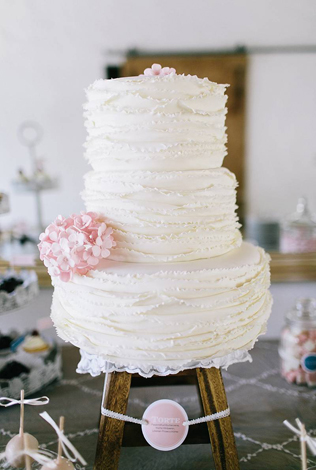 Сладкая свадьба: 55 белоснежных тортов 