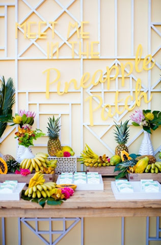 55 идей для свадьбы в тропическом стиле 