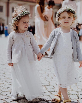 55 потрясающих нарядов для цветочных девочек 