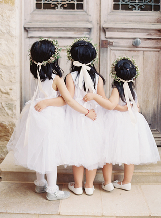 55 потрясающих нарядов для цветочных девочек 