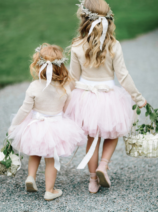 55 потрясающих нарядов для цветочных девочек 