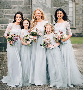 55 потрясающих нарядов для цветочных девочек 