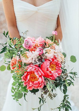 55 идеальных весенних букетов для невест 