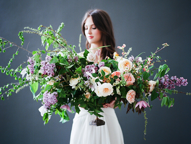 55 идеальных весенних букетов для невест 