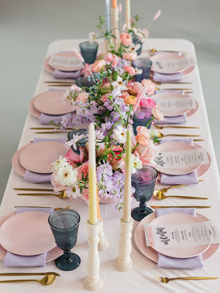 6 весенних свадебных цветовых палитр, которые сейчас актуальны 