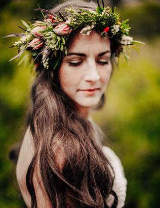 Осенняя сказка: 60 цветочных венков 