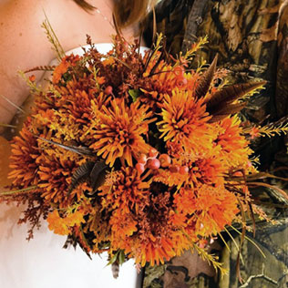 осенний букет невесты