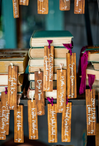 60 оригинальных идей для дизайна рассадочных карточек, книги