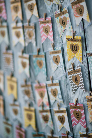 60 оригинальных идей для дизайна рассадочных карточек, флажки