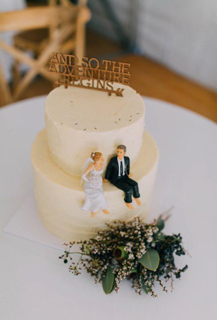 60 необычных топперов для вашего свадебного торта 