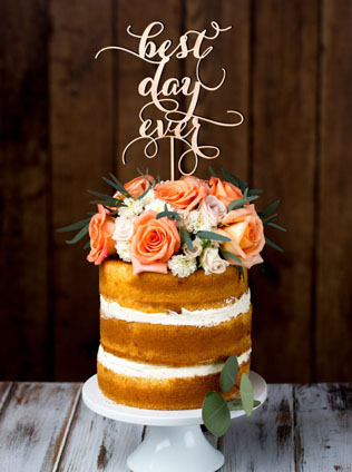 60 необычных топперов для вашего свадебного торта 