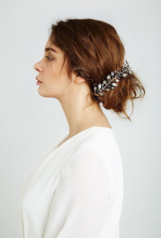 Зимние свадебные аксессуары: 60 украшений для волос 