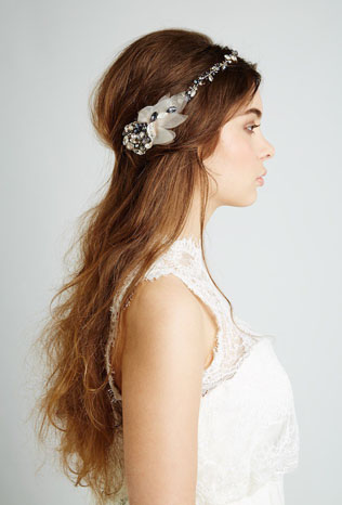 Зимние свадебные аксессуары: 60 украшений для волос 