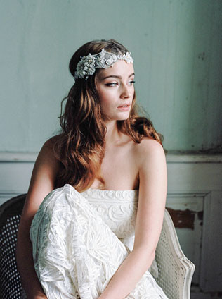 Зимние свадебные аксессуары: 60 украшений для волос 