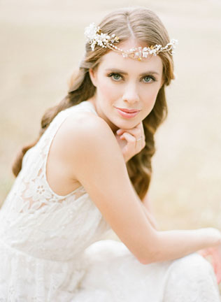 Зимние свадебные аксессуары: 60 украшений для волос 