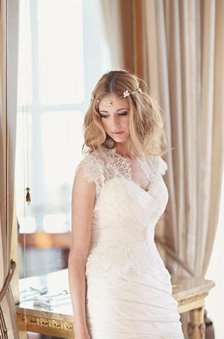 Зимние свадебные аксессуары: 60 украшений для волос 