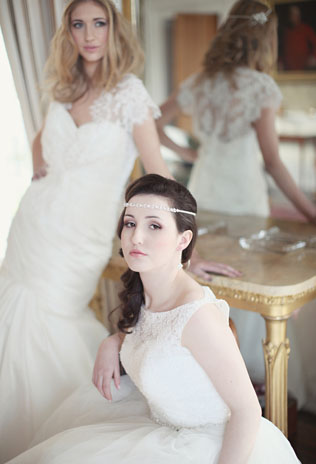 Зимние свадебные аксессуары: 60 украшений для волос 