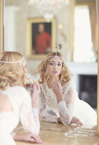 Зимние свадебные аксессуары: 60 украшений для волос 