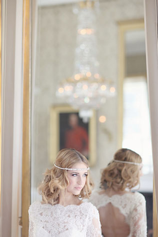 Зимние свадебные аксессуары: 60 украшений для волос 