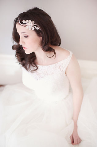 Зимние свадебные аксессуары: 60 украшений для волос 