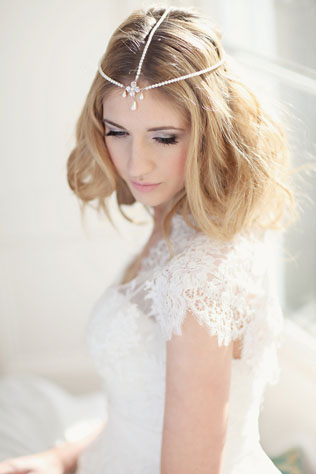 Зимние свадебные аксессуары: 60 украшений для волос 