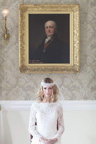 Зимние свадебные аксессуары: 60 украшений для волос 