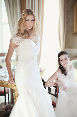 Зимние свадебные аксессуары: 60 украшений для волос 