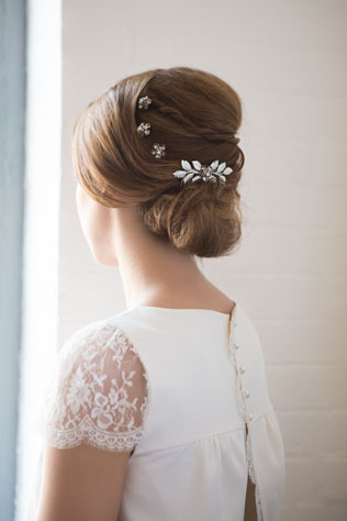 Зимние свадебные аксессуары: 60 украшений для волос 