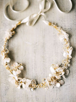 Зимние свадебные аксессуары: 60 украшений для волос 