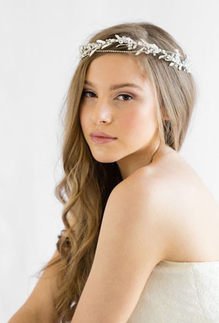 Зимние свадебные аксессуары: 60 украшений для волос 