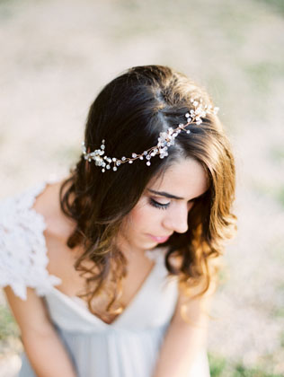 Зимние свадебные аксессуары: 60 украшений для волос 